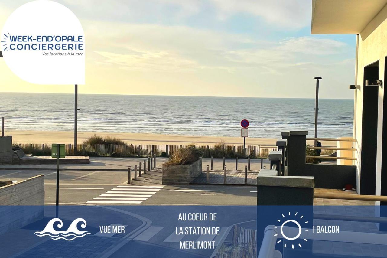 L'Echappee Avec Vue Sur La Mer Merlimont-Plage Kültér fotó